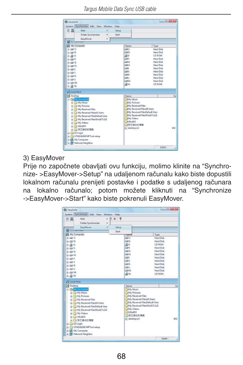Targus USB Cable User Manual | Page 68 / 155