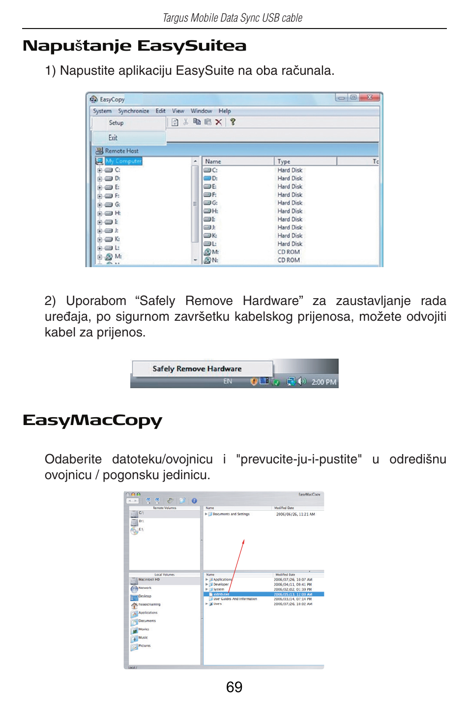 Targus USB Cable User Manual | Page 69 / 155