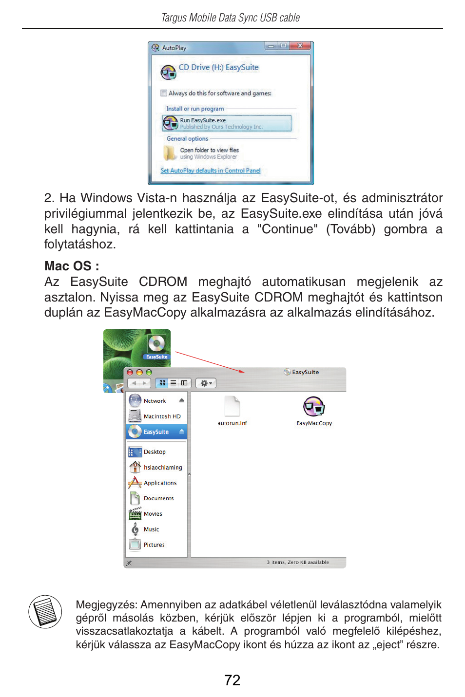 Targus USB Cable User Manual | Page 72 / 155