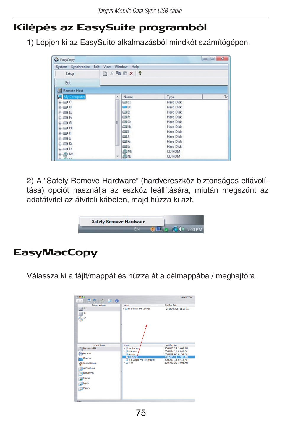Targus USB Cable User Manual | Page 75 / 155