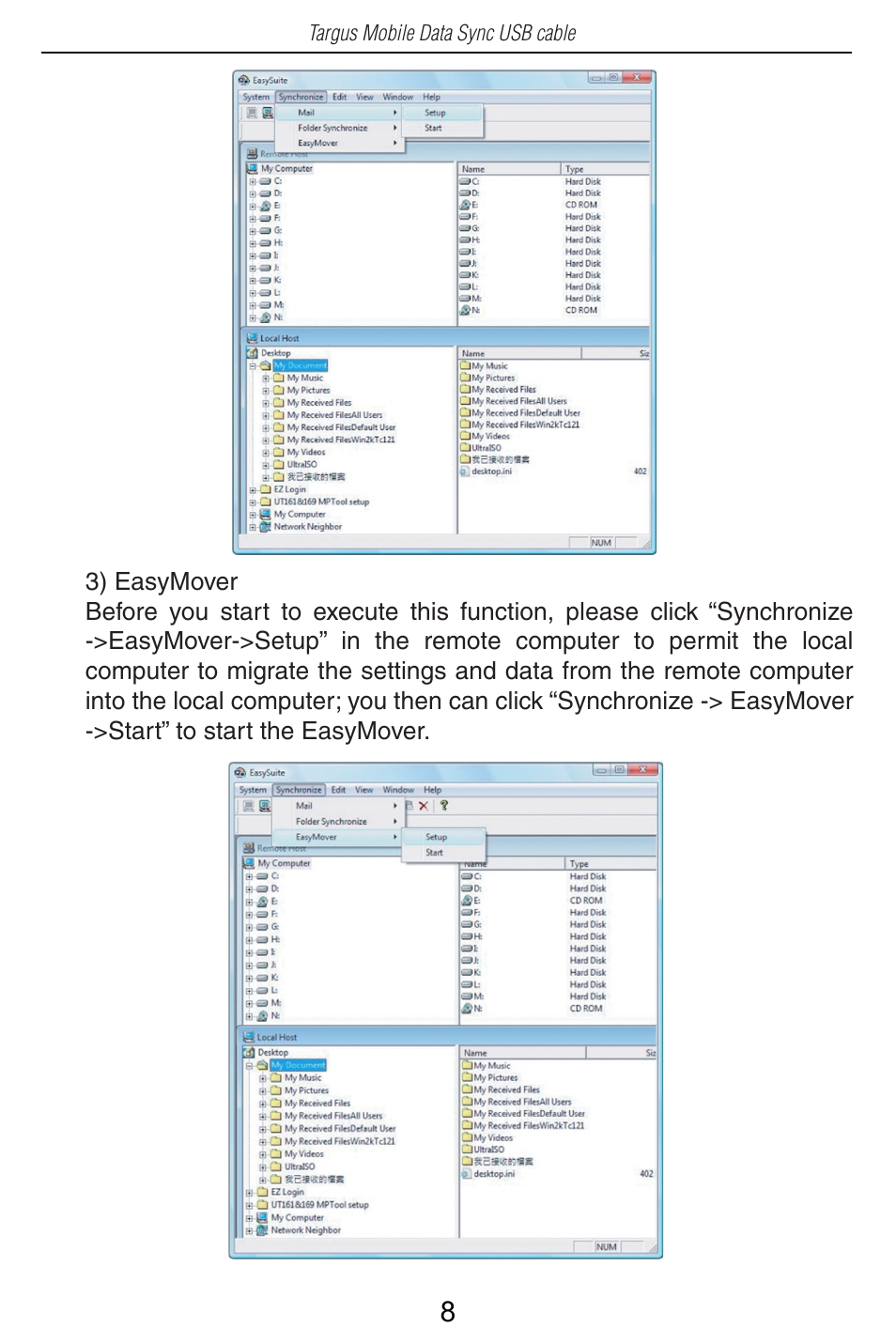 Targus USB Cable User Manual | Page 8 / 155