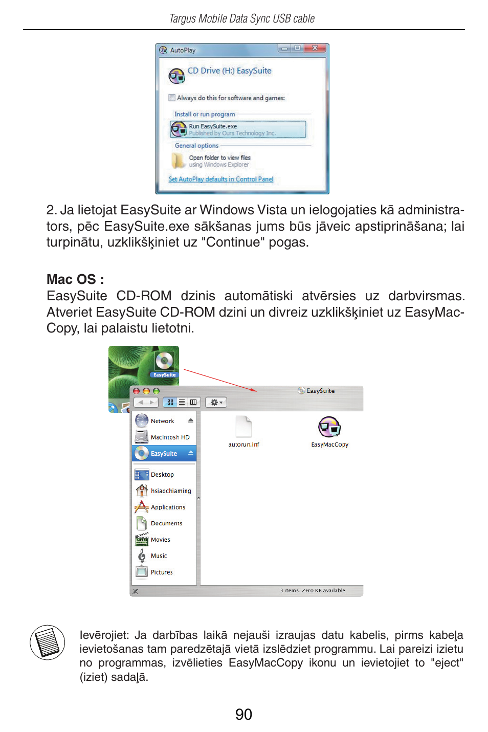 Targus USB Cable User Manual | Page 90 / 155