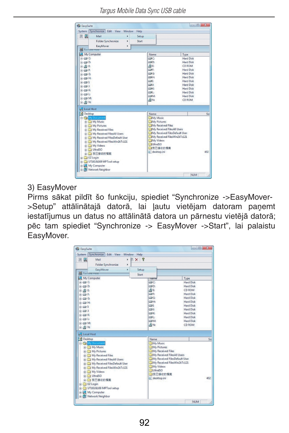 Targus USB Cable User Manual | Page 92 / 155