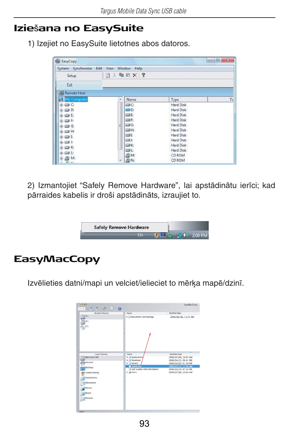 Targus USB Cable User Manual | Page 93 / 155