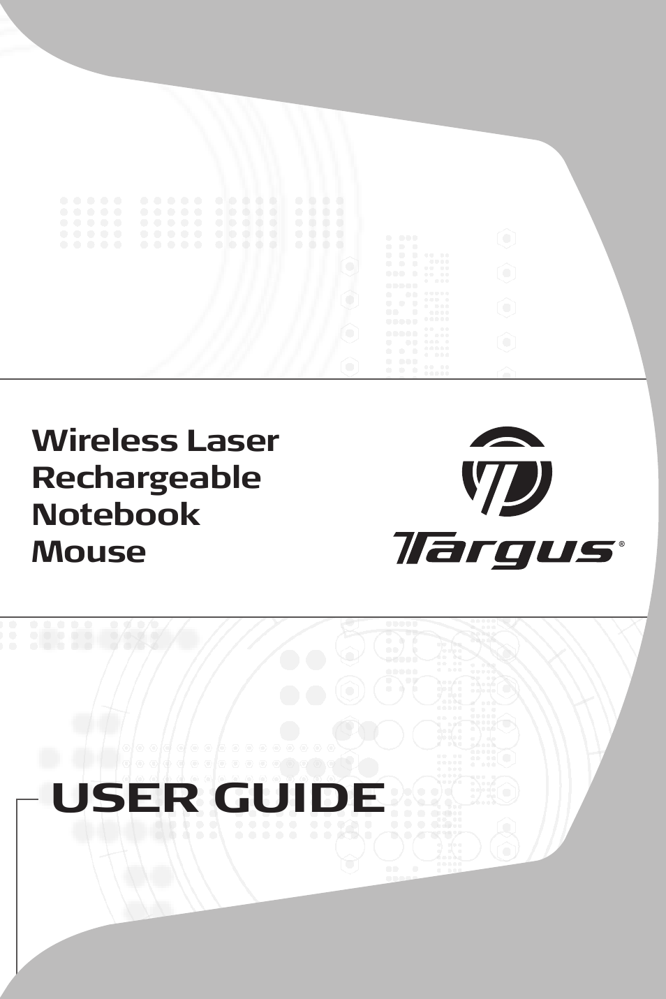 Targus Wireless Laser Rechargable Notebook Mouse User Manual | 15 pages