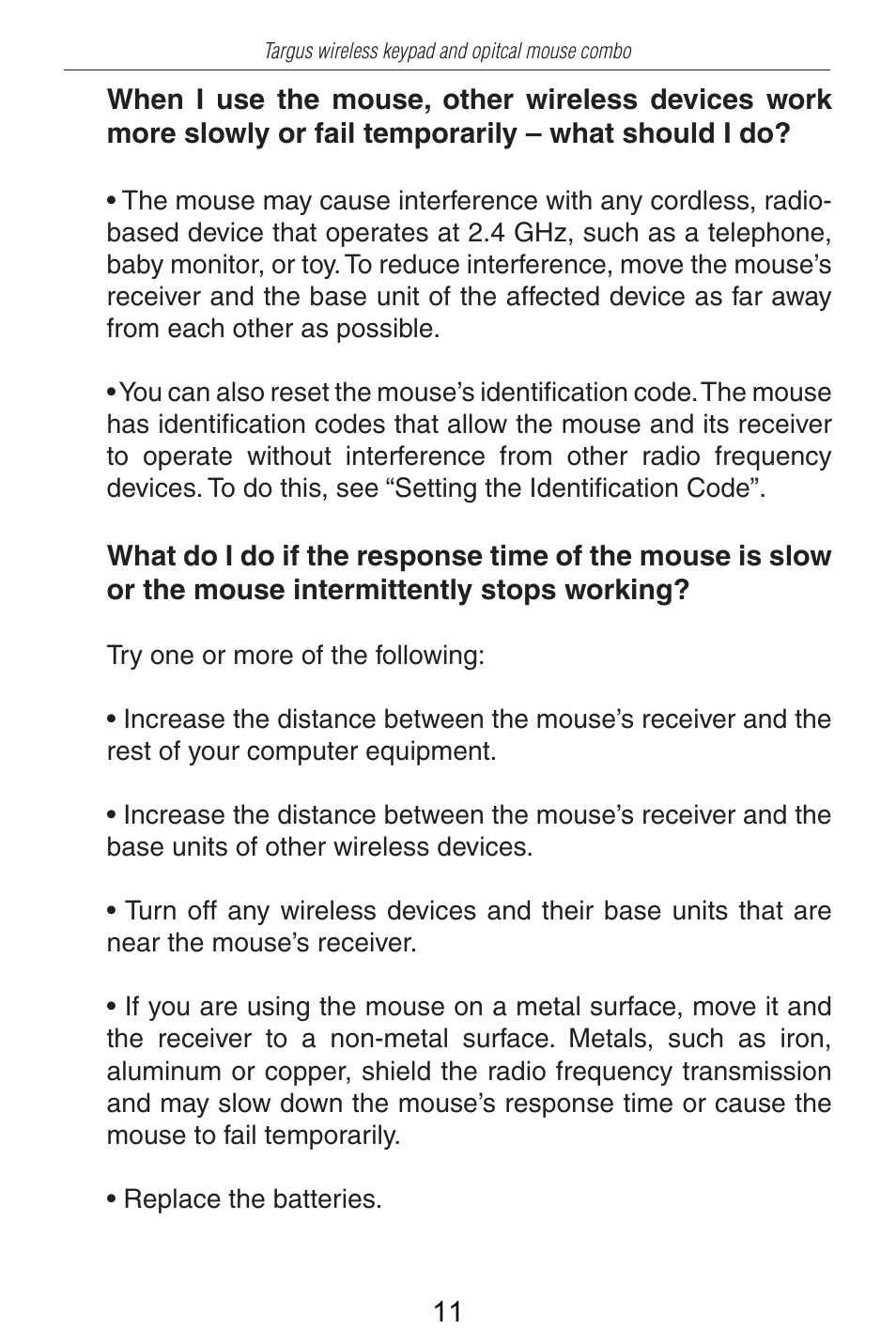 Targus AKM10US User Manual | Page 12 / 16