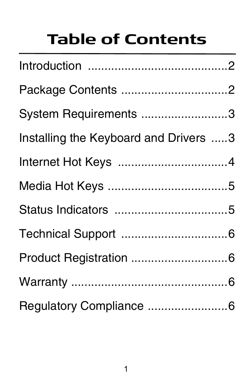 Targus internet multimedia USB keyboard User Manual | Page 2 / 8