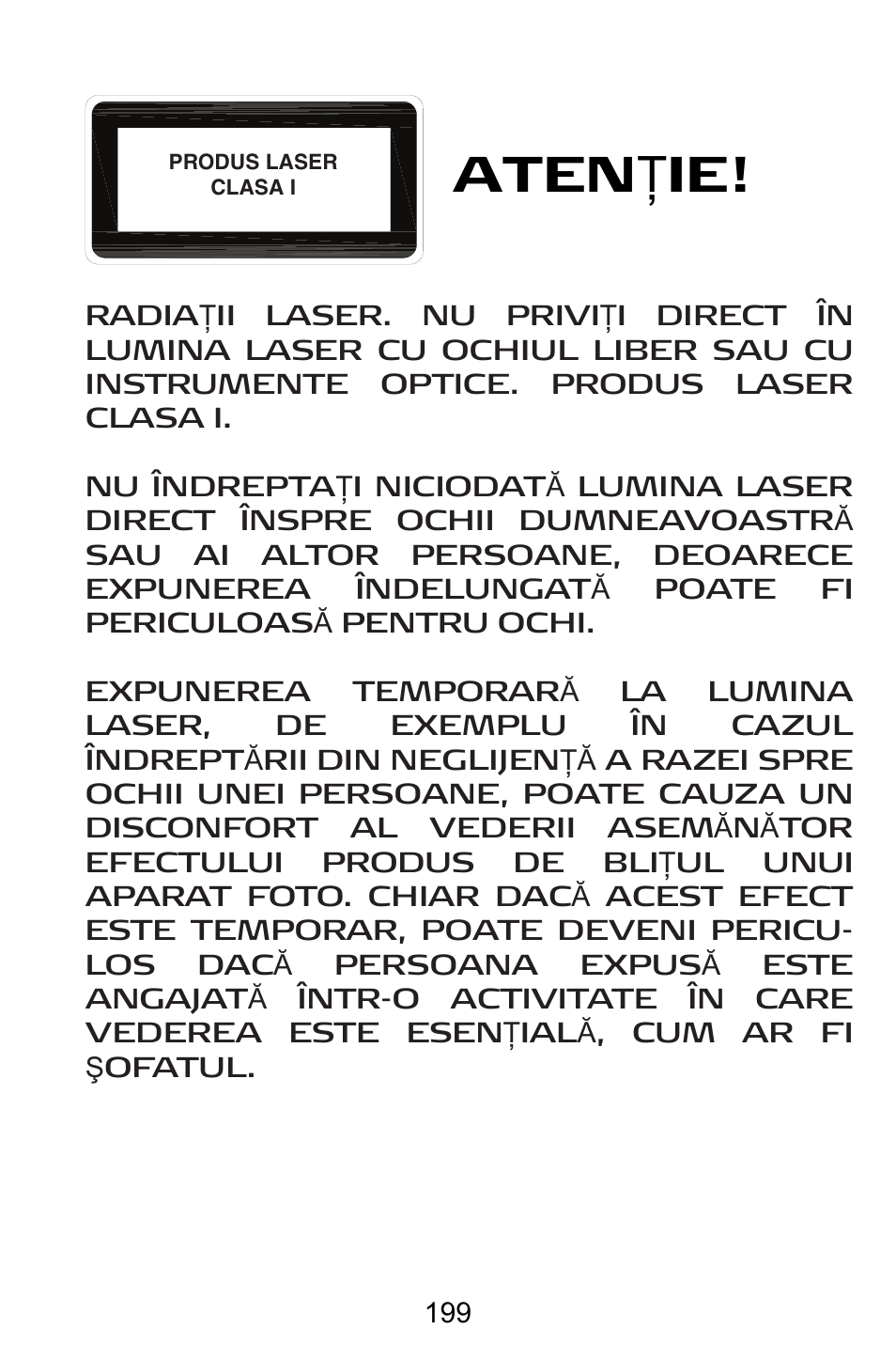 Aten ğ ie | Targus AMW15EU User Manual | Page 199 / 259