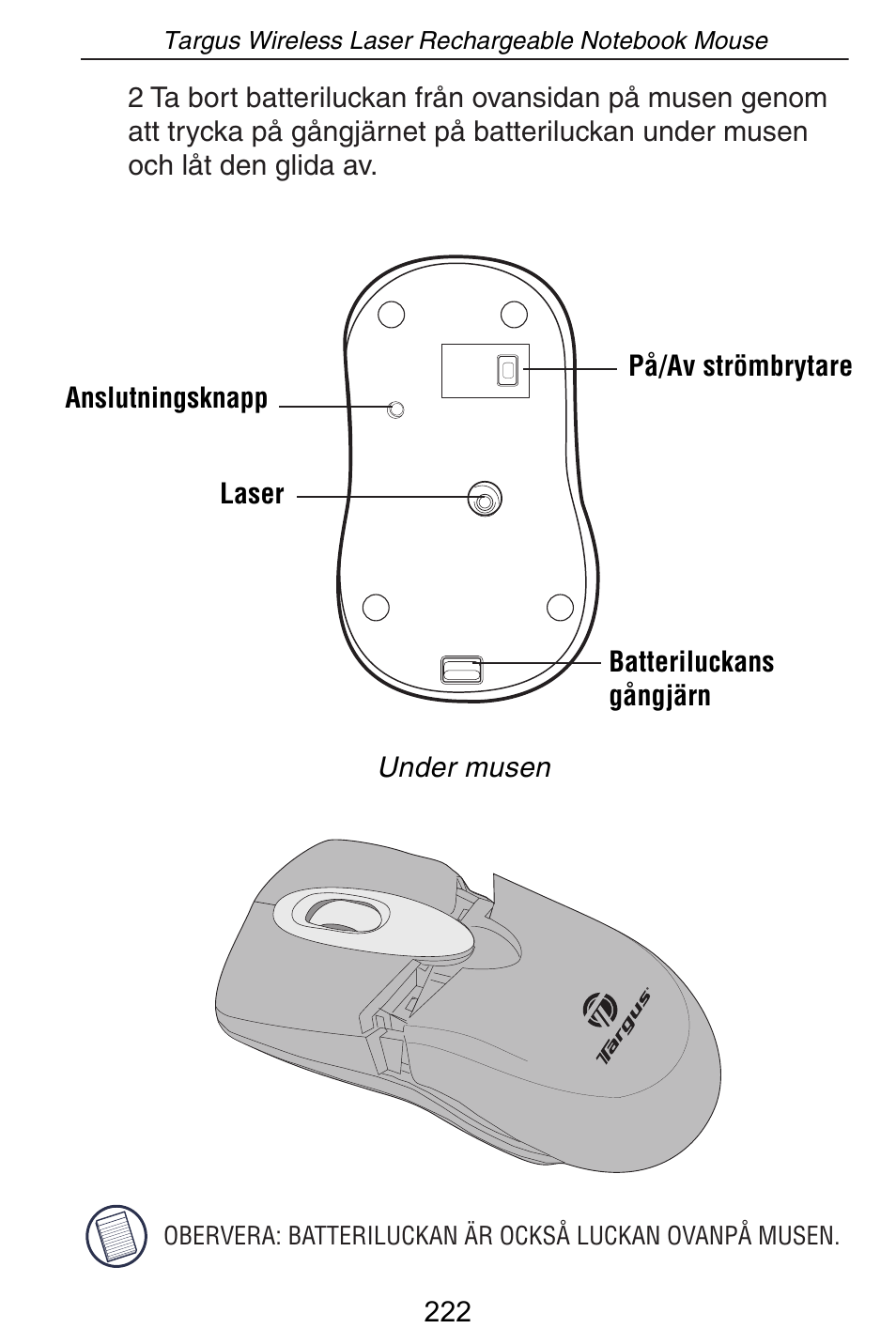 Targus AMW15EU User Manual | Page 222 / 259