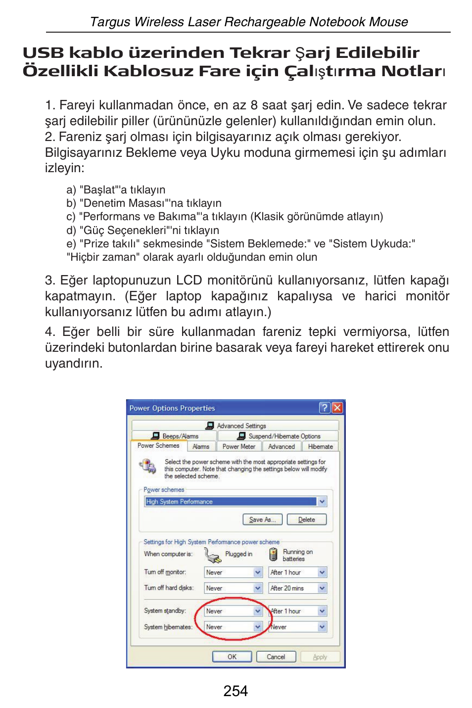 Targus AMW15EU User Manual | Page 254 / 259