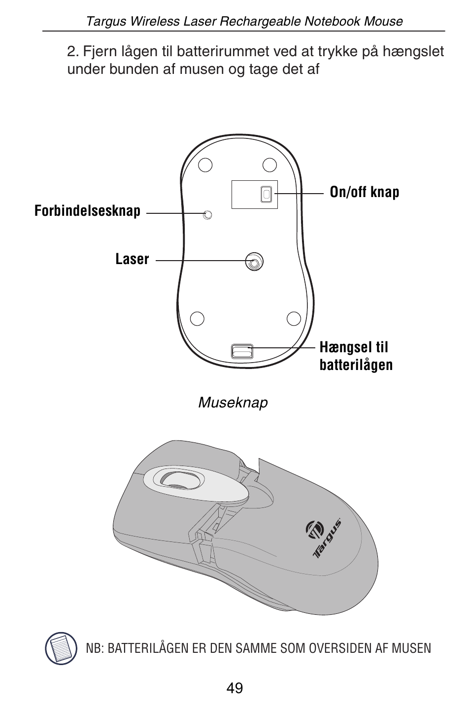 Targus AMW15EU User Manual | Page 49 / 259