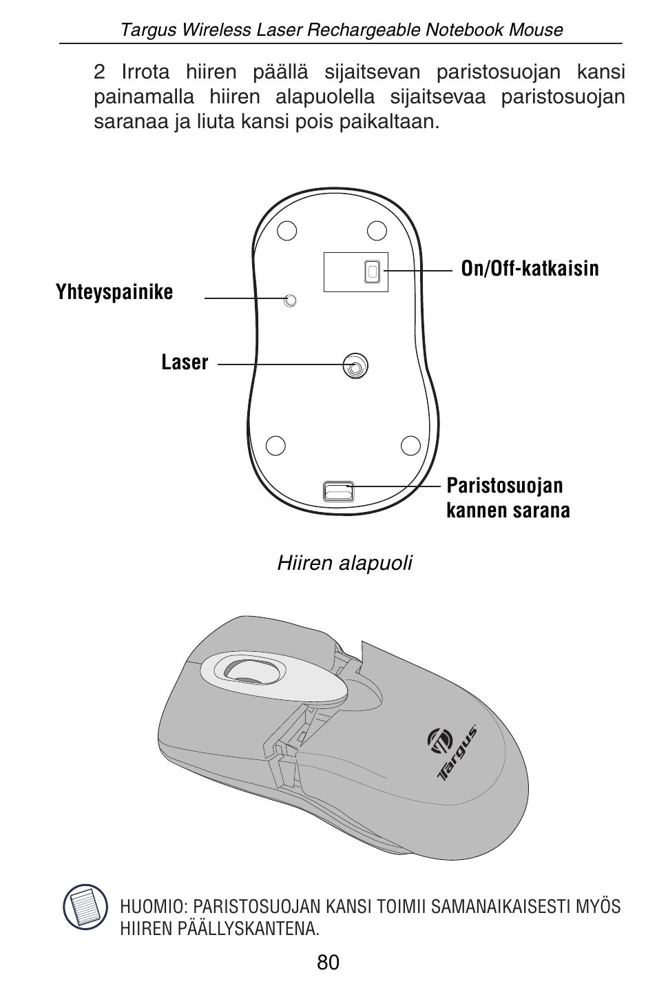 Targus AMW15EU User Manual | Page 80 / 259