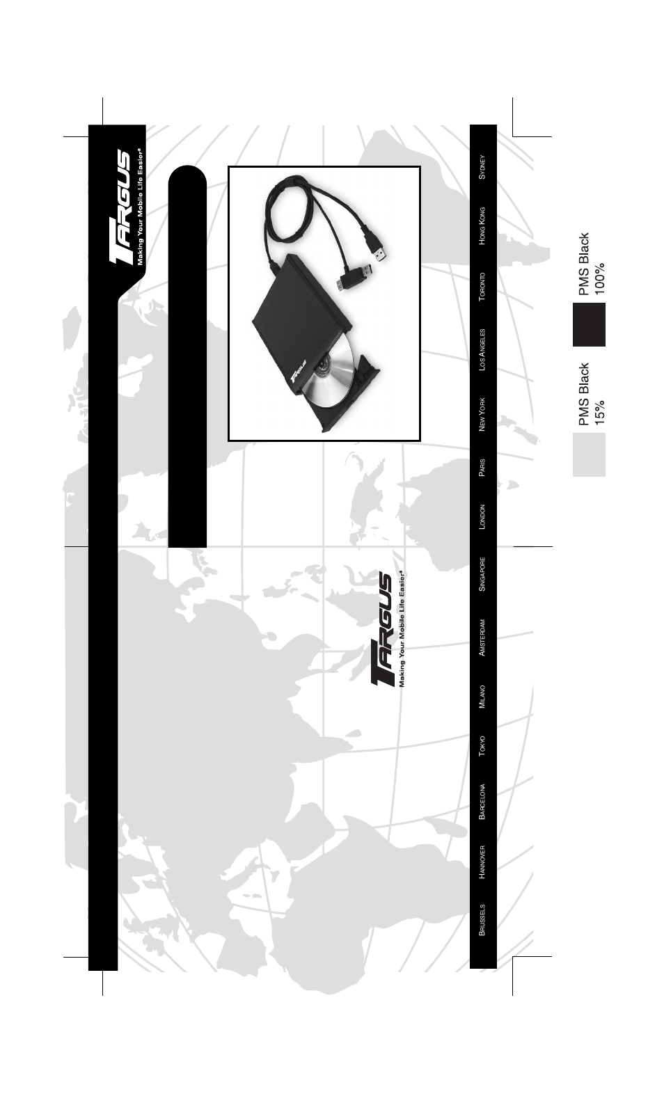 Targus PACD010/400-0137-001B User Manual | 12 pages