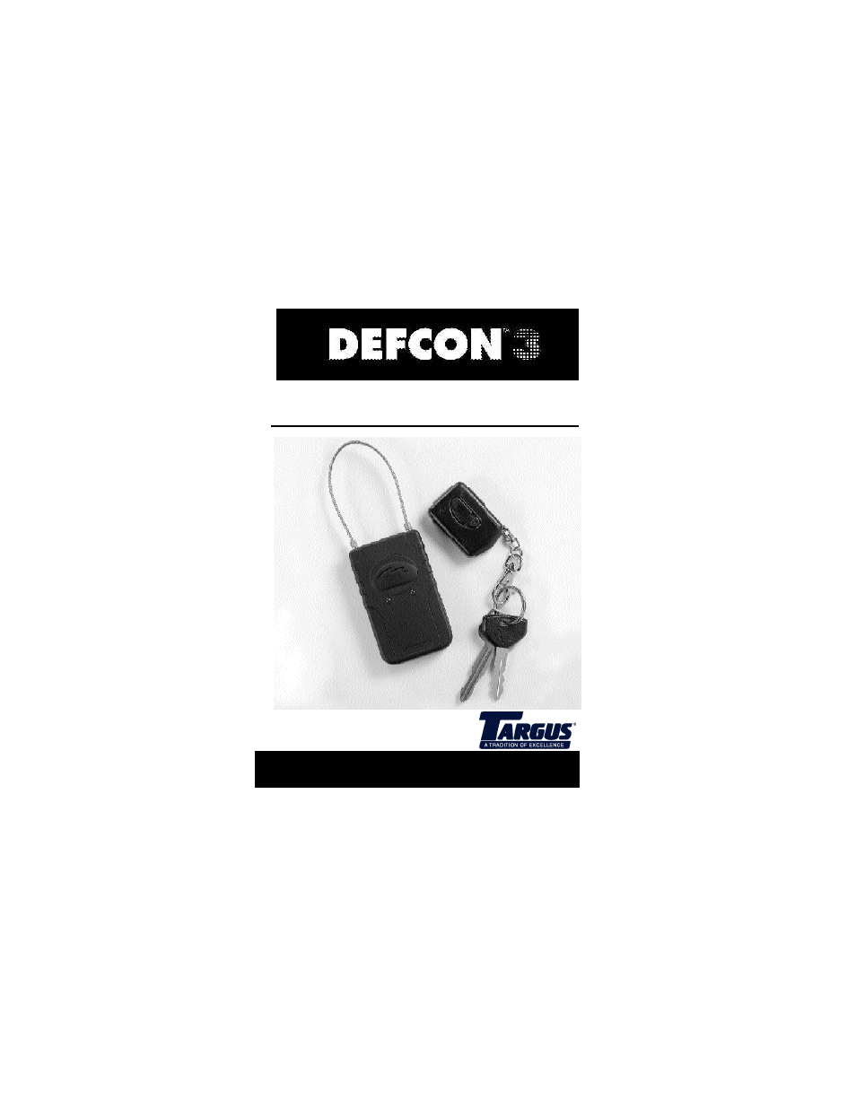 Targus DEFCON 3 User Manual | 15 pages