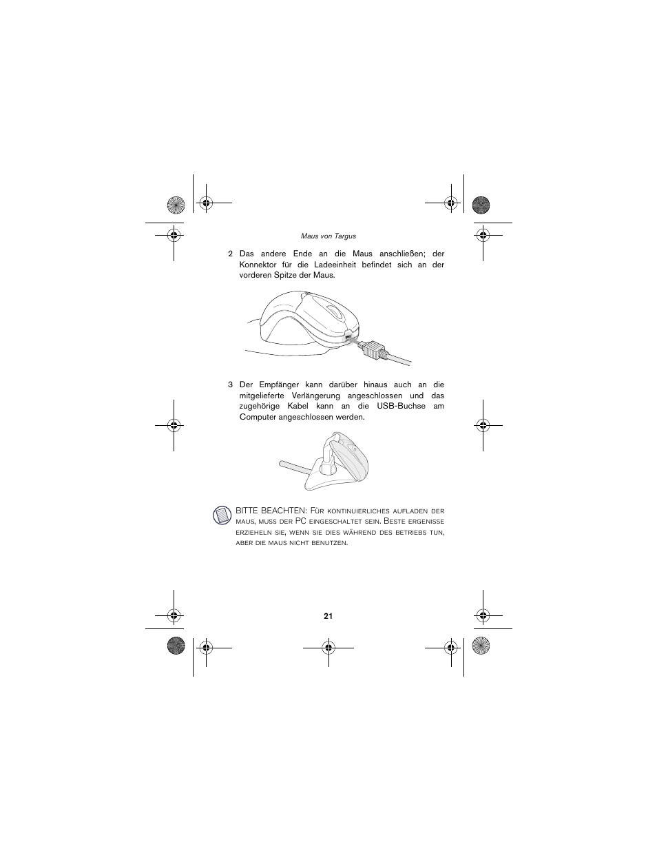 Targus wireless mouse User Manual | Page 21 / 94