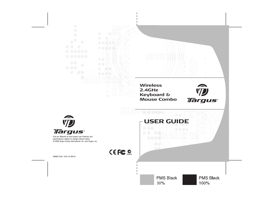 Targus AKM11 User Manual | 13 pages