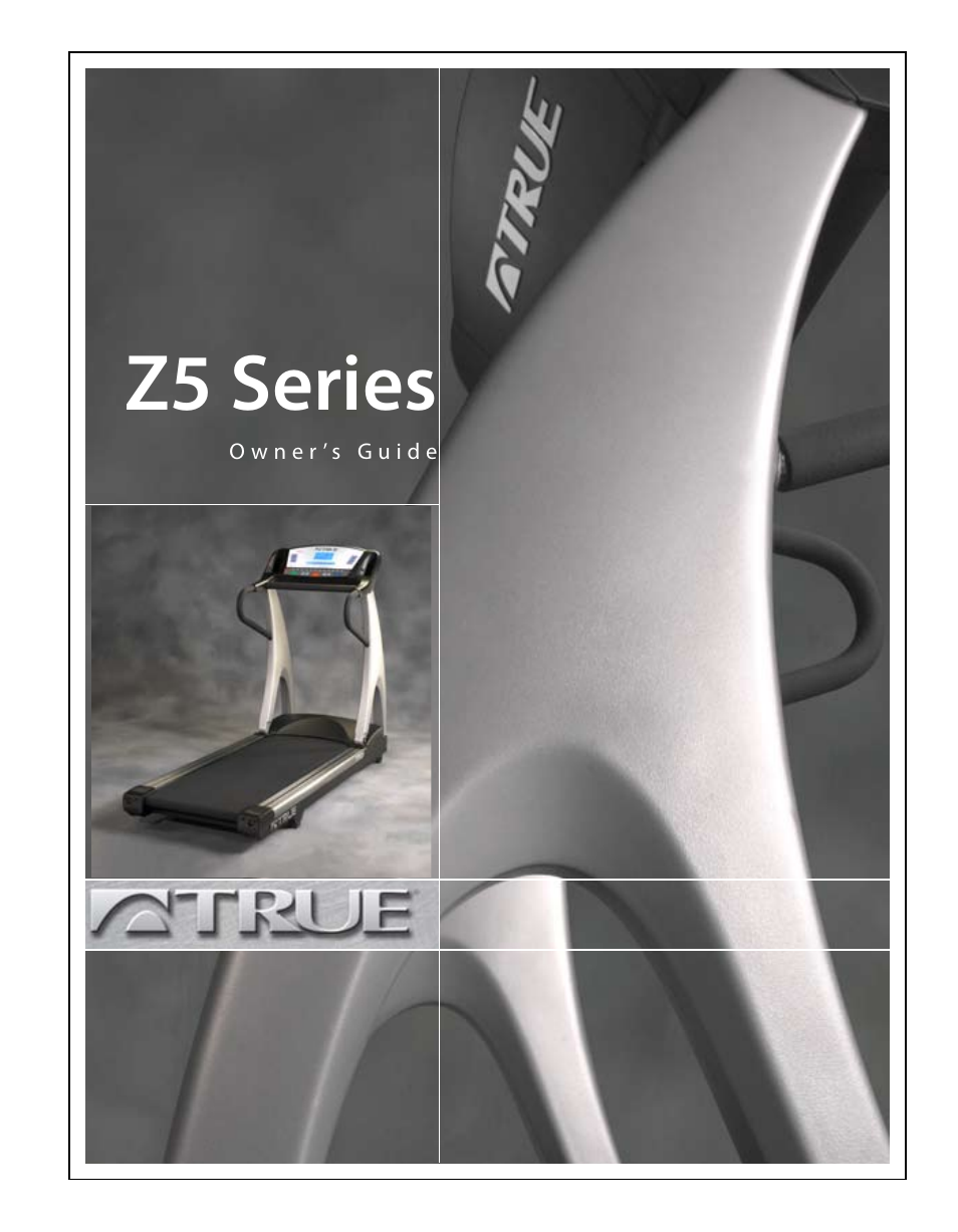 True Fitness Z5 Series User Manual | 110 pages