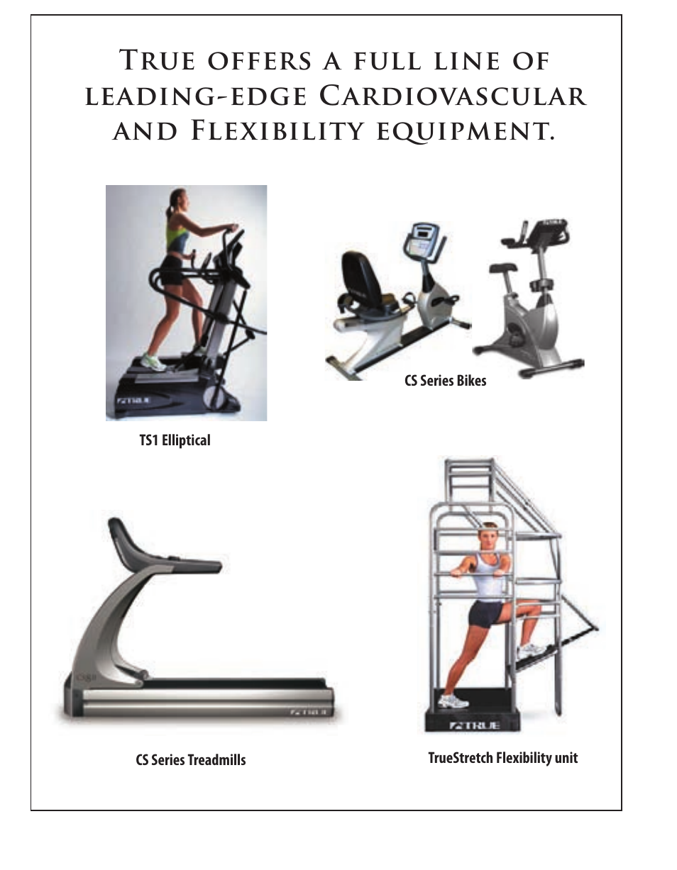 True Fitness CS8 User Manual | Page 96 / 97