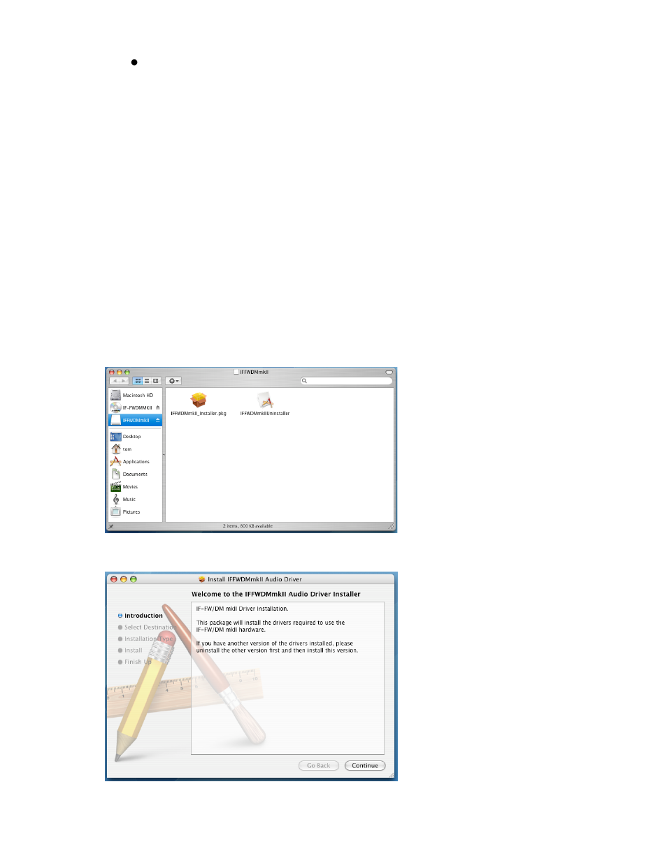 Configuring the computer | Tascam IF-DM User Manual | Page 9 / 42