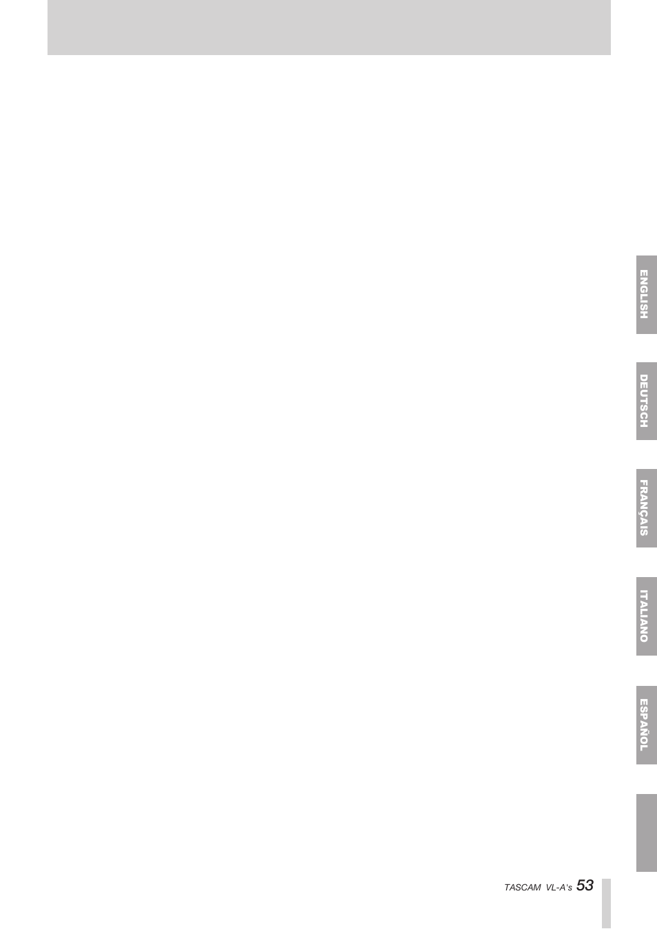 Tascam VL-A8/LF-S8 User Manual | Page 53 / 56