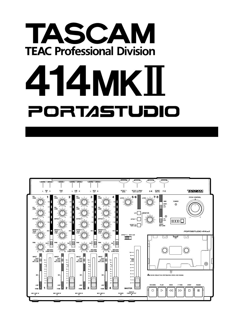 Tascam 414MKII User Manual | 36 pages