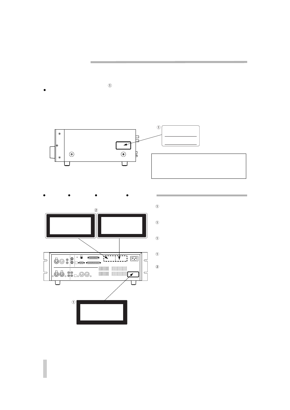 Caution, Achtung, Observera | Advarsel safety information | Tascam MD-801R/P Mk II User Manual | Page 4 / 52