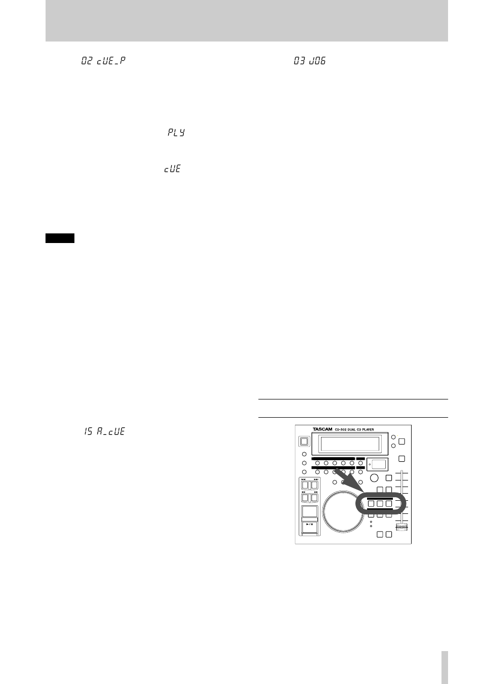 3 • basic operations—loop play, 4 loop play | Tascam CD-302 User Manual | Page 17 / 32