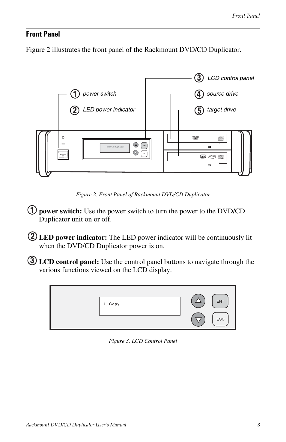 Front panel | Tascam DV-W11R User Manual | Page 11 / 40