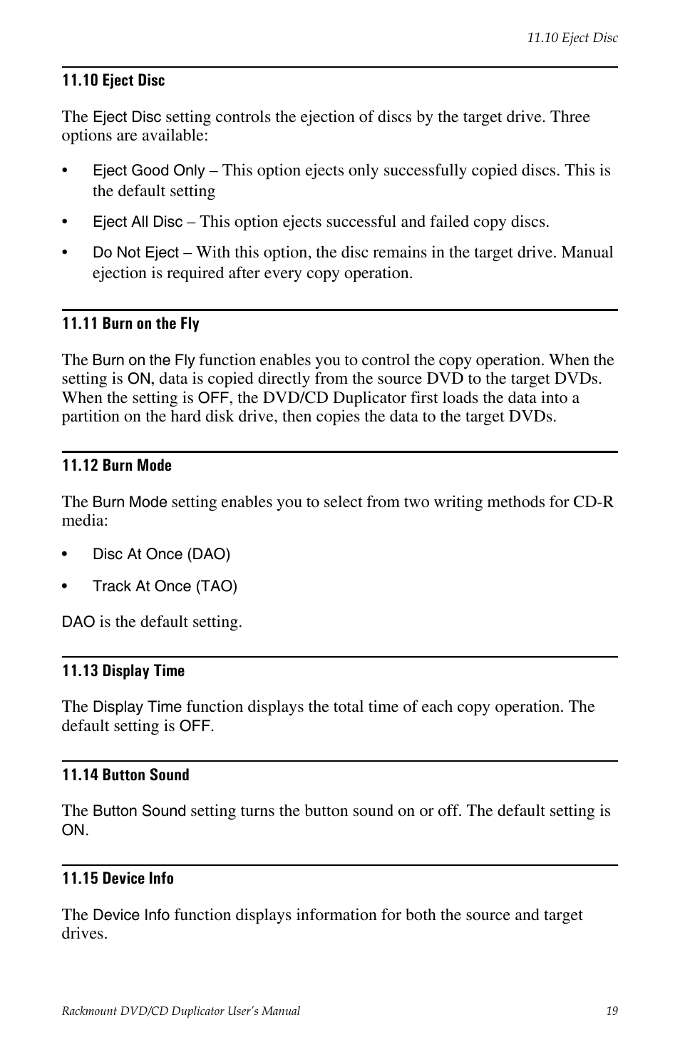 15 device info | Tascam DV-W11R User Manual | Page 27 / 40