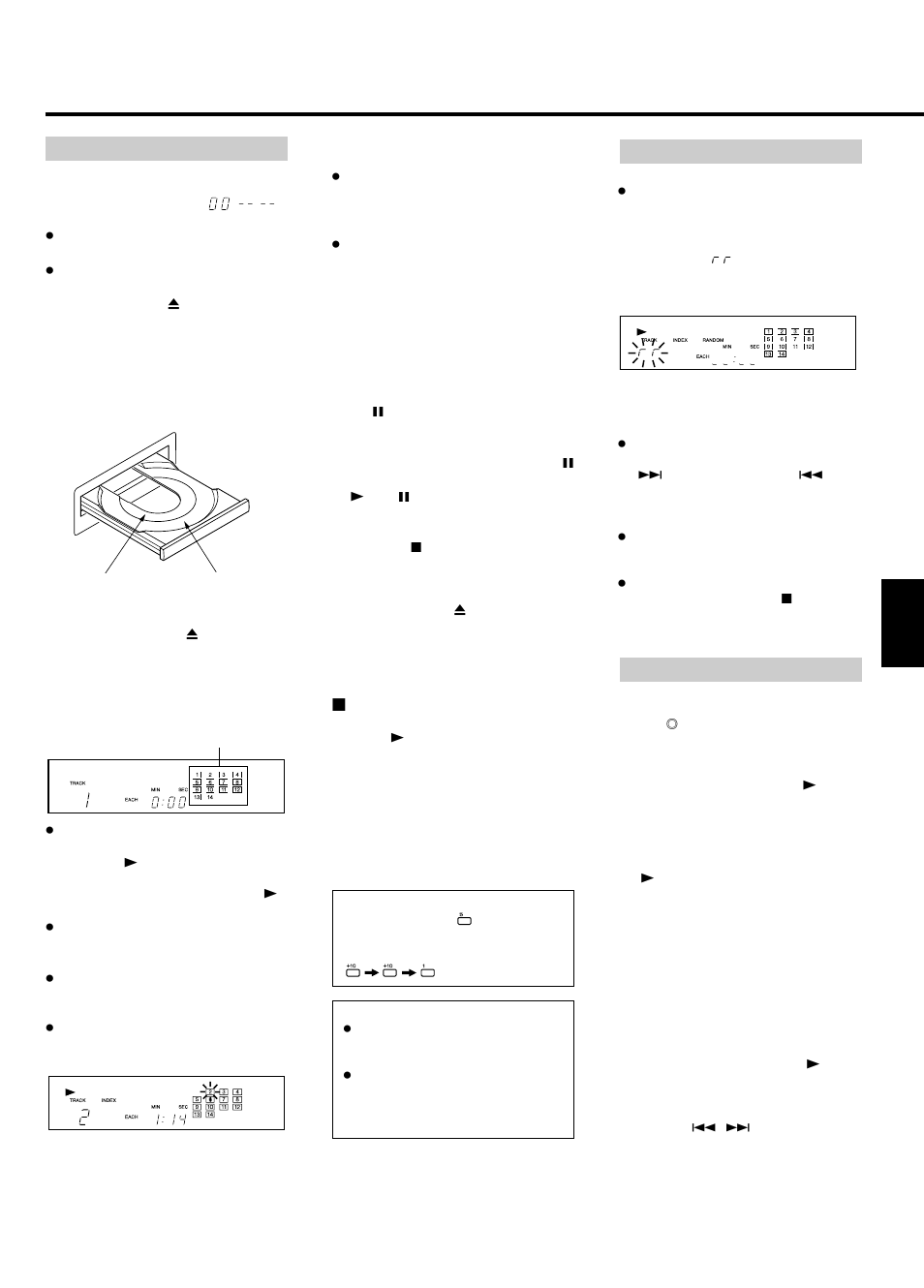Betrieb | Tascam CD-160 User Manual | Page 23 / 52