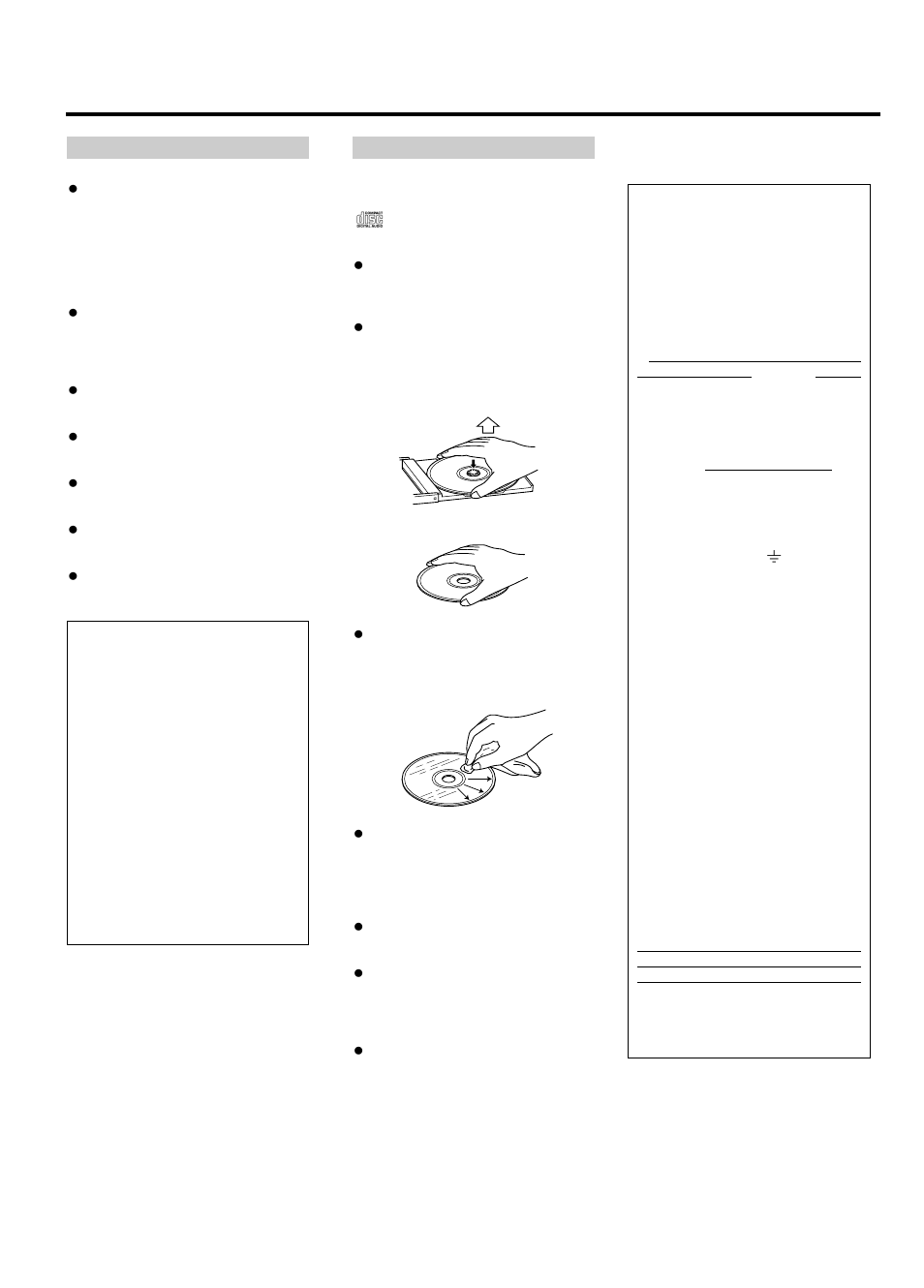 Before use | Tascam CD-160 User Manual | Page 4 / 52