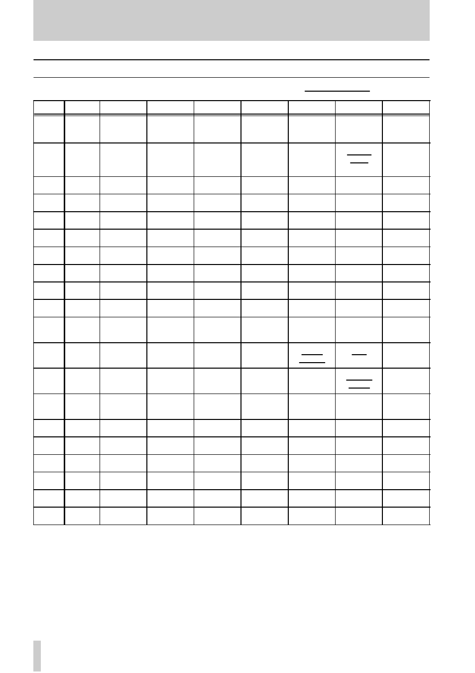 2 mmc bit map array, 10 - midi control, 2mmc bit map array | Tascam da-78hr | Tascam DA-78HR User Manual | Page 63 / 78