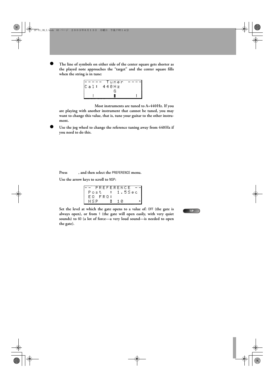 Dp-01fx appendix | Tascam DP-01FX/CD User Manual | Page 63 / 88