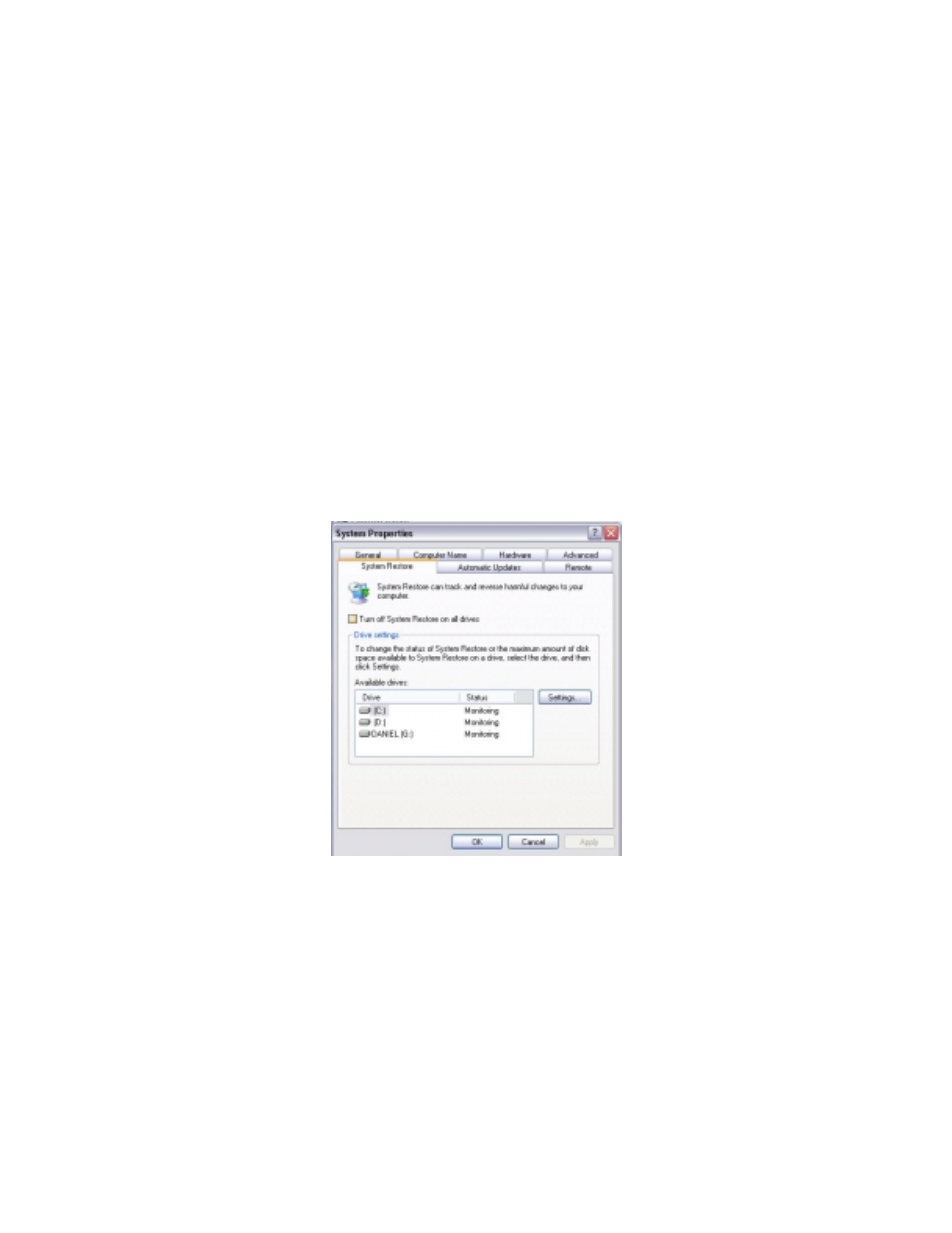 System restore, Performance | Tascam Computer Hardware User Manual | Page 15 / 23