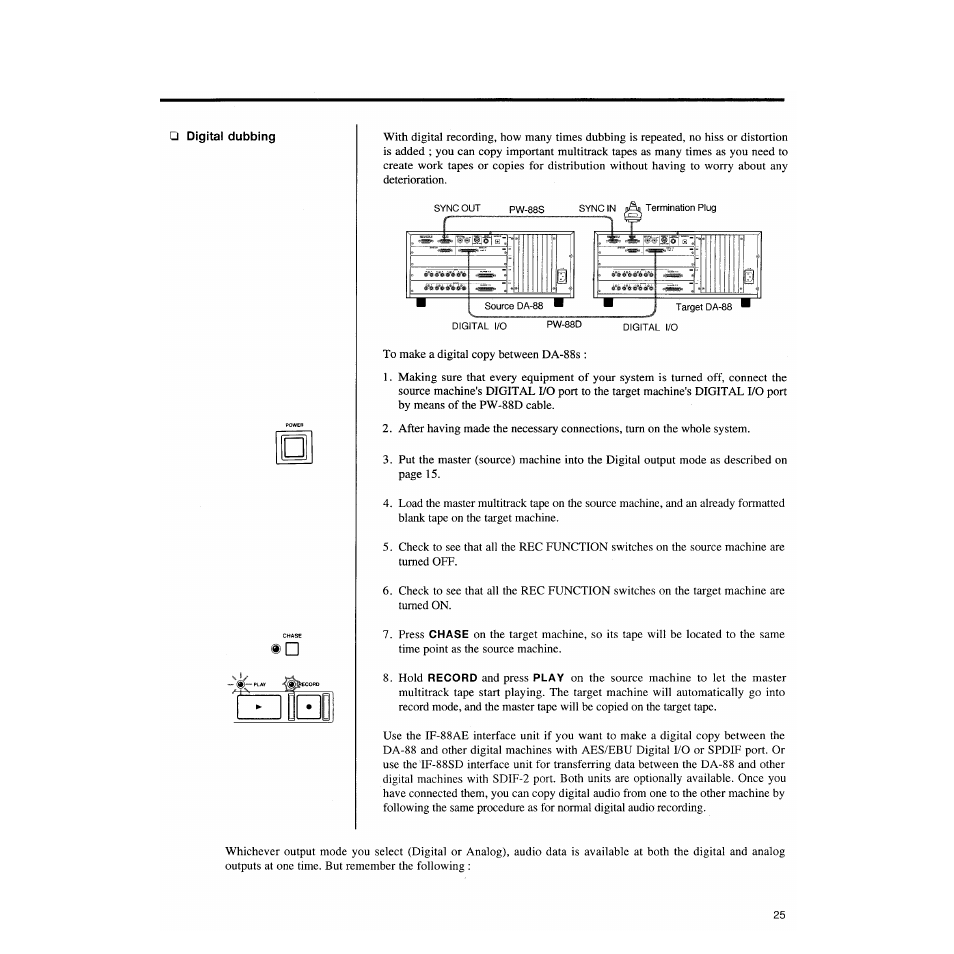 Tascam DA-88 User Manual | Page 25 / 26