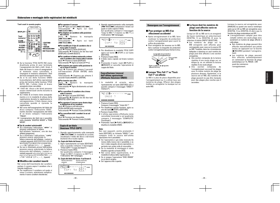 Tascam MD-350 User Manual | Page 29 / 56