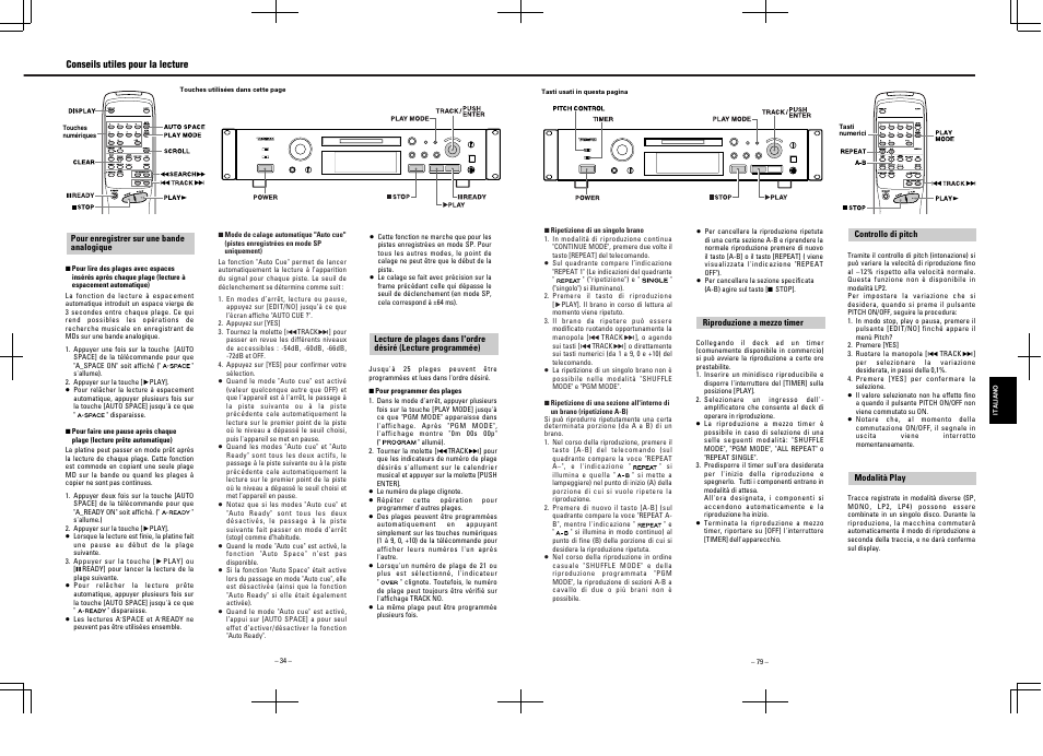 Tascam MD-350 User Manual | Page 34 / 56