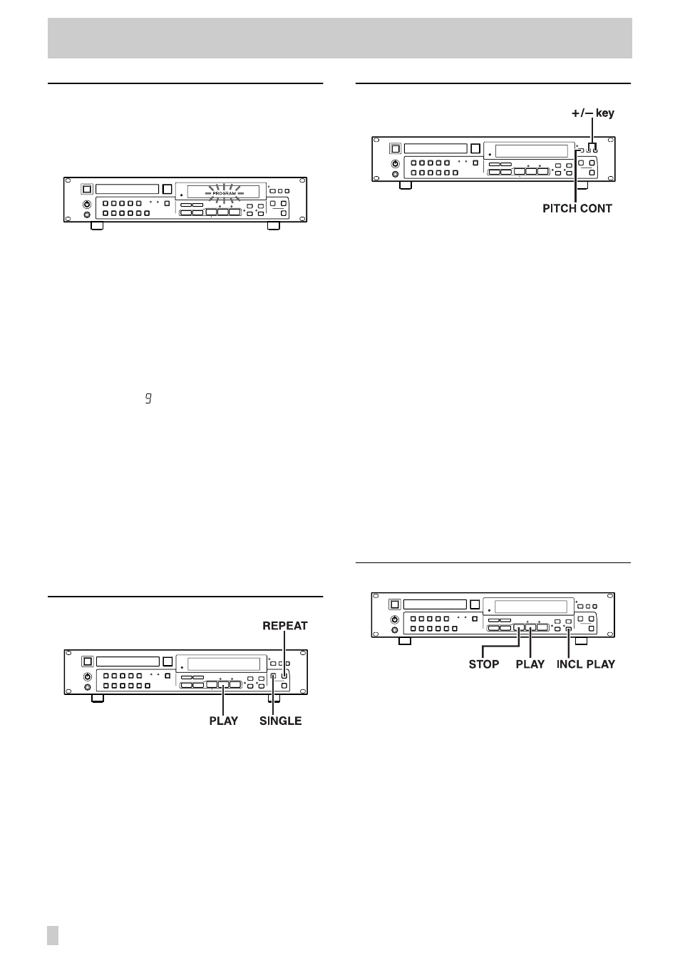Tascam CD 450 User Manual | Page 10 / 12