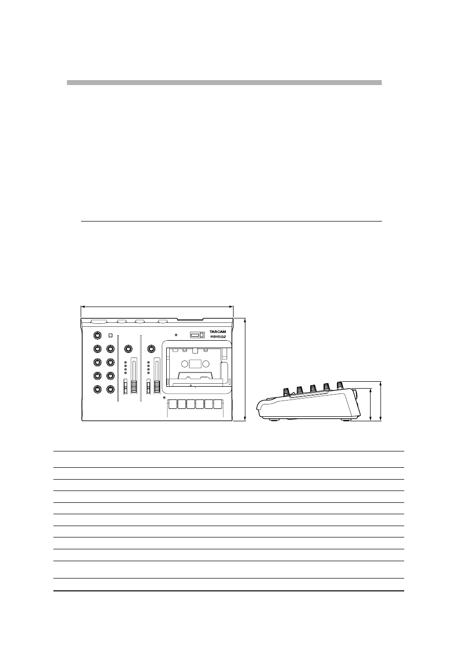 6 specifications, Teac corporation | Tascam PORTA02 User Manual | Page 24 / 24