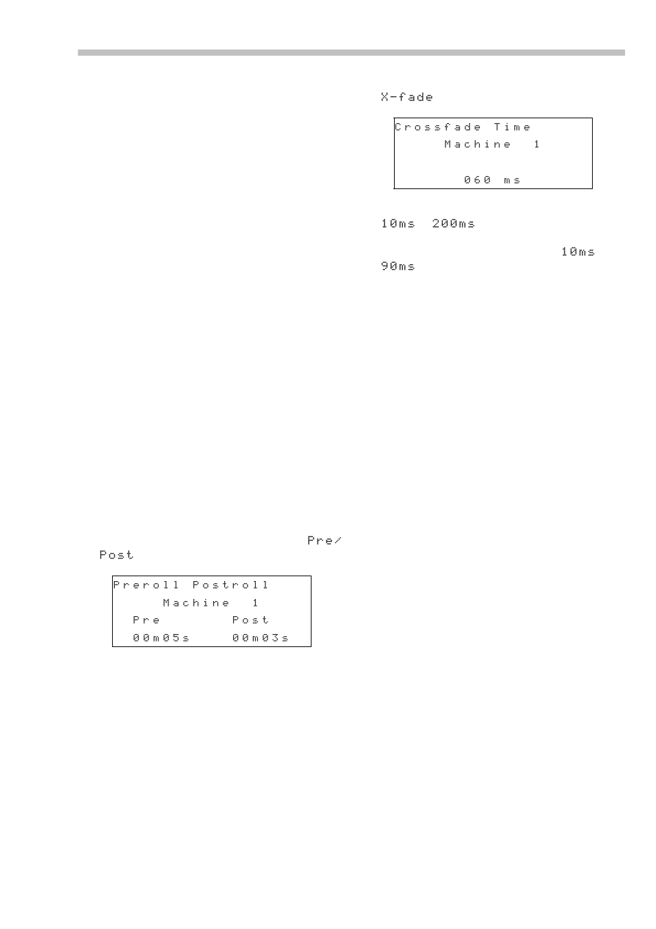 5 setting pre-roll and post-roll times, 6 crossfade times, 7 rehearsing the punch recording | 8 performing the punch recording, See 6.7.5, “setting pre-roll and post-roll times | Tascam RC-898 User Manual | Page 37 / 79