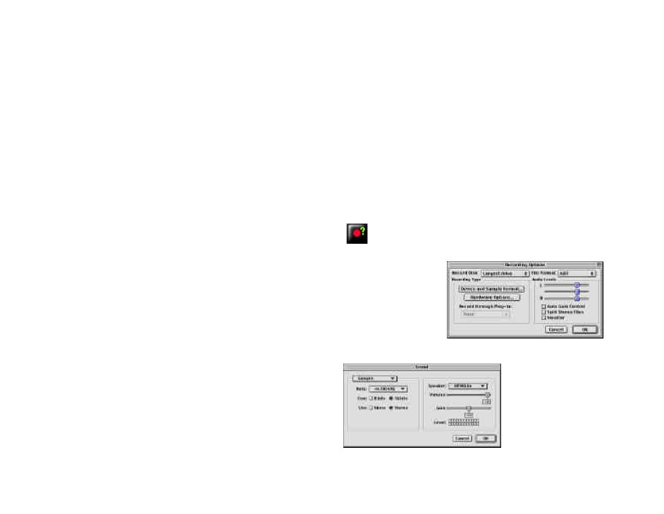 Recording audio | Tascam CD-R624M User Manual | Page 2 / 9