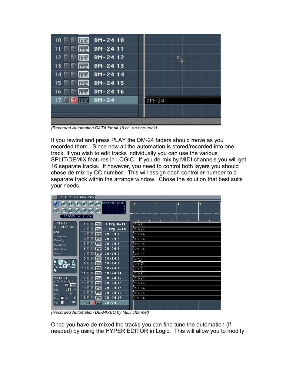 Tascam QUICK LOGIC MIXER DM-24 User Manual | Page 5 / 7
