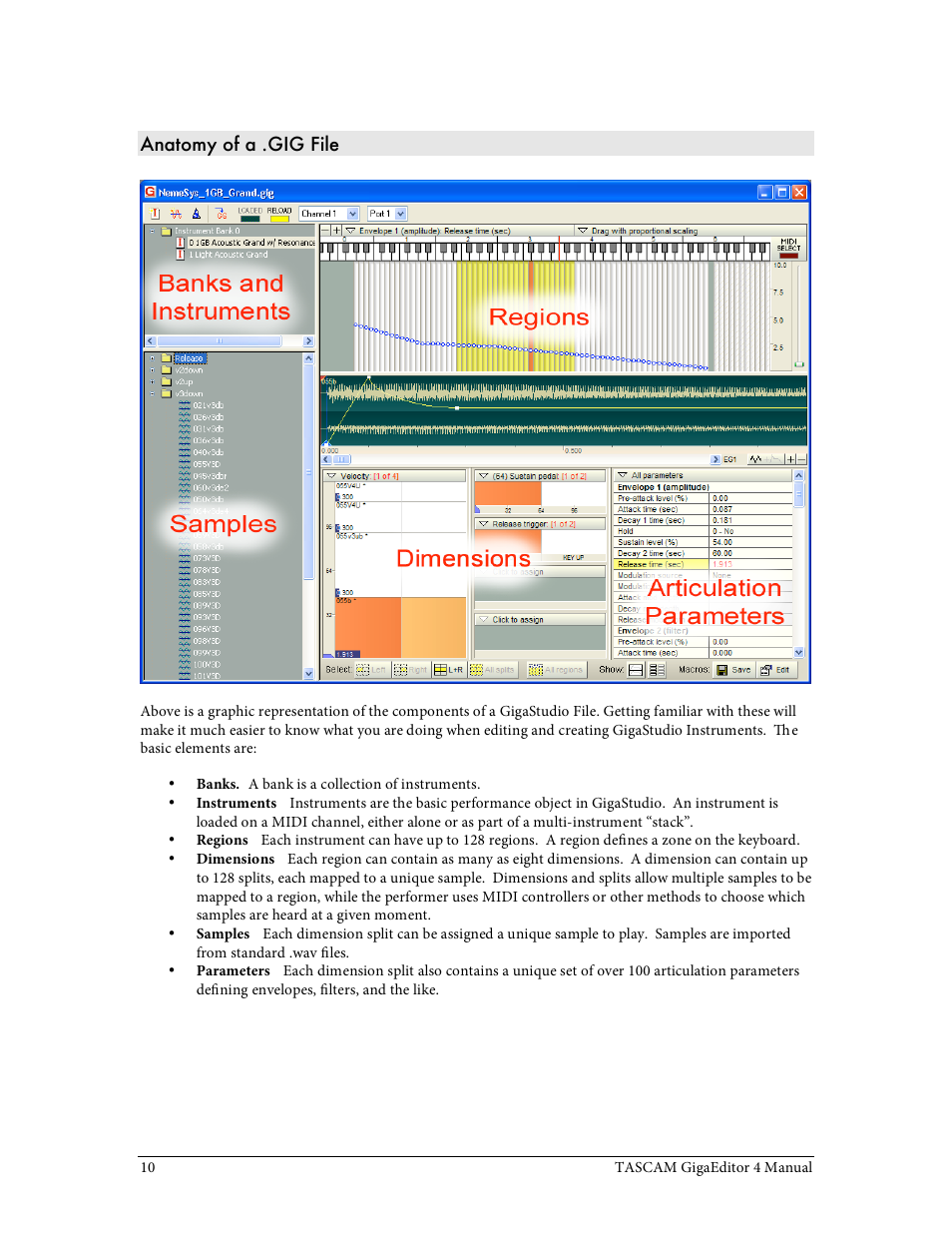 Tascam GigaStudio User Manual | Page 10 / 210