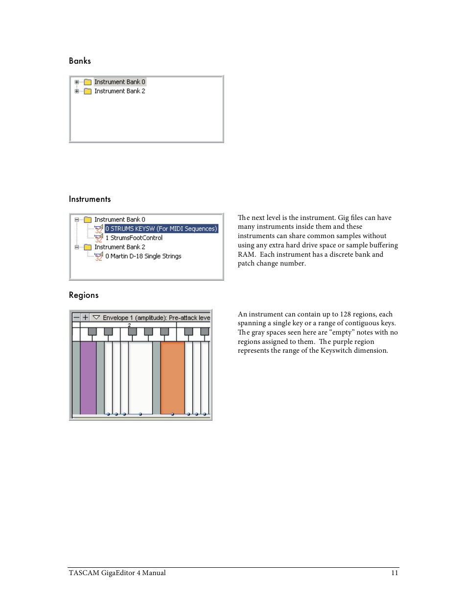Tascam GigaStudio User Manual | Page 11 / 210