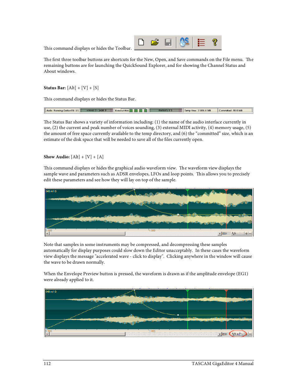 Tascam GigaStudio User Manual | Page 112 / 210