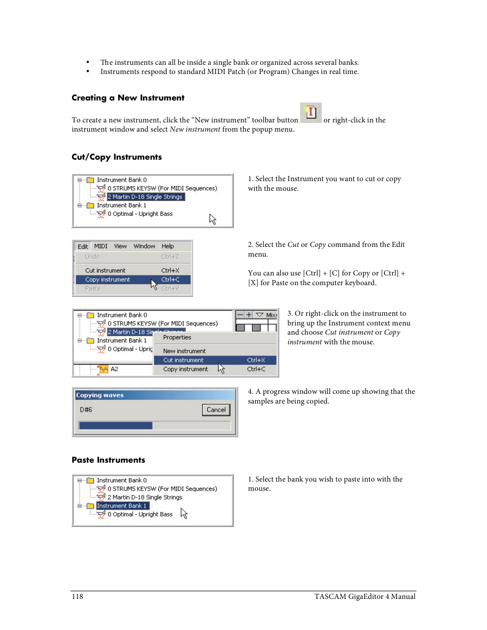 Tascam GigaStudio User Manual | Page 118 / 210