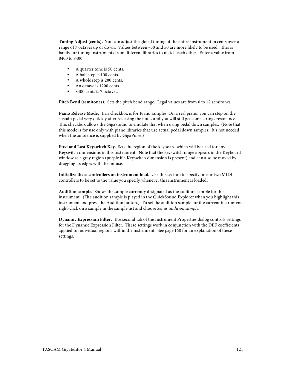 Tascam GigaStudio User Manual | Page 121 / 210