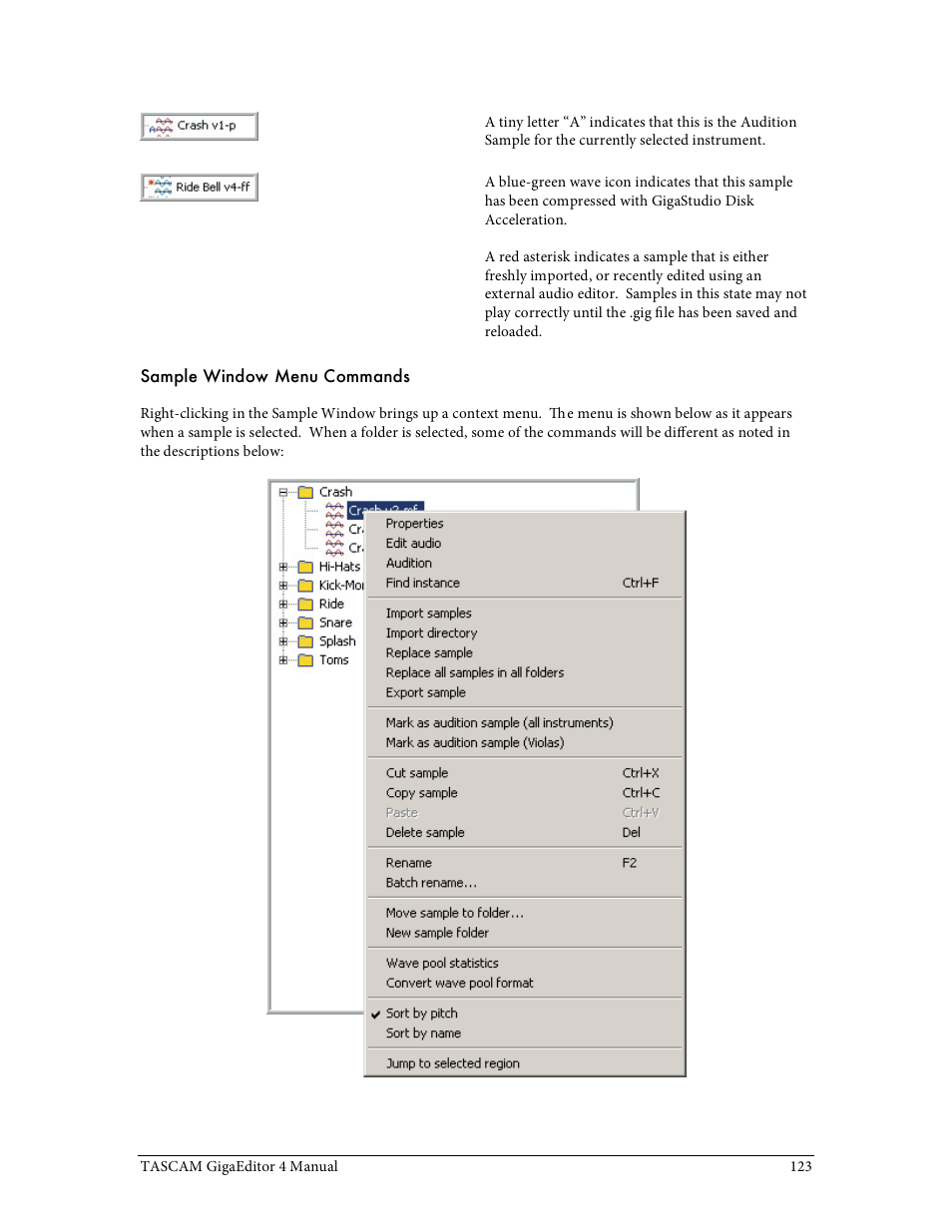 Tascam GigaStudio User Manual | Page 123 / 210