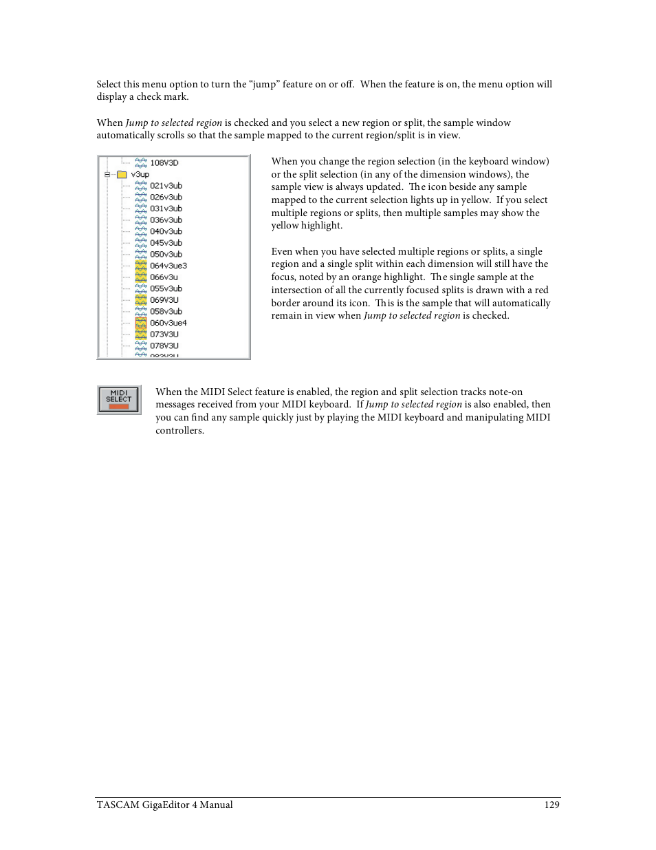 Tascam GigaStudio User Manual | Page 129 / 210