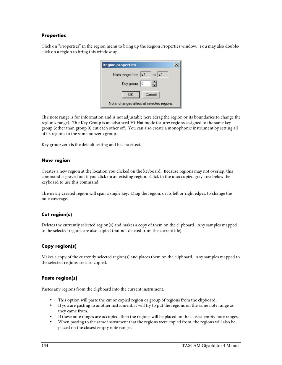 Tascam GigaStudio User Manual | Page 134 / 210